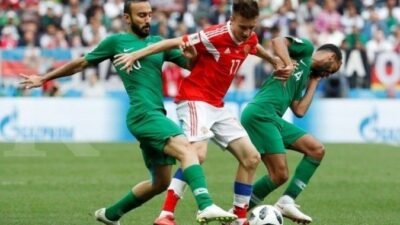 Persiapan untuk Pertandingan Sepak Bola Internasional Antara Arab Saudi dan Mesir Persiapan untuk Pertandingan Sepak Bola Internasional Antara Arab Saudi dan Mesir