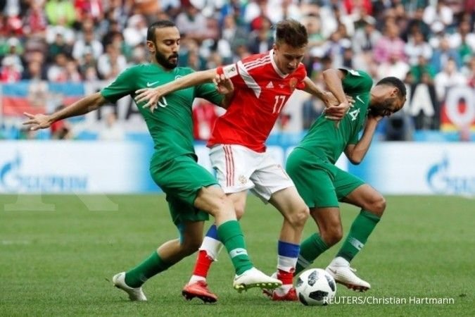 Persiapan untuk Pertandingan Sepak Bola Internasional Antara Arab Saudi dan Mesir Persiapan untuk Pertandingan Sepak Bola Internasional Antara Arab Saudi dan Mesir