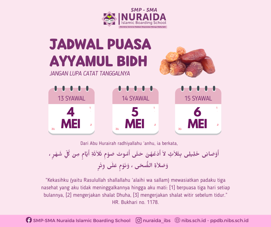 Jadwal Puasa Ayyamul Bidh Tahun 2026: Panduan Lengkap untuk Umat Muslim