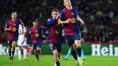 Barcelona Kunci Kemenangan dengan Gol Lewandowski di Laga Dramatis Lawan Atletico Madrid